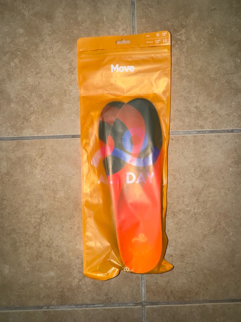 Move Insoles - Orange Gradient Athletic Inserts